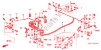 BRAKE LINES (ABS)(LH)(1) for Honda CIVIC VTI-S 4 Doors 5 speed manual 2004