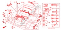 ENGINE WIRE HARNESS (RH) for Honda CIVIC GLI 4 Doors 4 speed automatic 2004