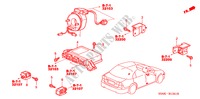 SRS UNIT (RH) for Honda CIVIC GLI 4 Doors 5 speed manual 2004
