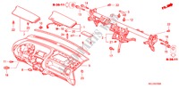 INSTRUMENT PANEL (LH) for Honda CITY V 4 Doors 5 speed manual 2005