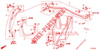 AIR CONDITIONER (FLEXIBLES/TUYAUX) (RH) for Honda CIVIC 1.8 ES 5 Doors 5 speed automatic 2013