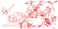 CONTROL UNIT (CABINE) (1) (RH) for Honda CIVIC 1.8 ES 5 Doors 5 speed automatic 2013