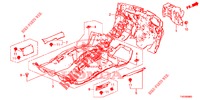 FLOOR MAT/INSULATOR  for Honda CIVIC 1.8 ES 5 Doors 5 speed automatic 2013