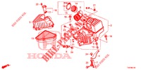 AIR CLEANER (1.4L) for Honda CIVIC 1.4 EXECUTIVE 5 Doors 6 speed manual 2012
