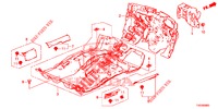 FLOOR MAT/INSULATOR  for Honda CIVIC 1.4 EXECUTIVE 5 Doors 6 speed manual 2012
