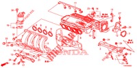 INTAKE MANIFOLD (1.4L) for Honda CIVIC 1.4 EXECUTIVE 5 Doors 6 speed manual 2012