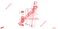 REAR SHOCK ABSORBER  for Honda CIVIC 1.4 EXECUTIVE 5 Doors 6 speed manual 2012