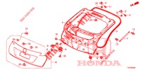 TAILGATE PANEL (2D)  for Honda CIVIC 1.4 EXECUTIVE 5 Doors 6 speed manual 2012