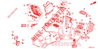 CONTROL UNIT (CABINE) (1) (LH) for Honda CIVIC 1.4 EXECUTIVE TUNER LESS 5 Doors 6 speed manual 2014