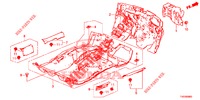 FLOOR MAT/INSULATOR  for Honda CIVIC DIESEL 1.6 ELEGANCE 5 Doors 6 speed manual 2013