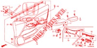 FRONT DOOR LINING (LH) for Honda CIVIC DIESEL 1.6 ELEGANCE 5 Doors 6 speed manual 2013
