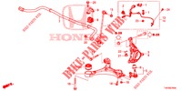FRONT KNUCKLE  for Honda CIVIC DIESEL 1.6 ELEGANCE 5 Doors 6 speed manual 2013