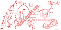 FRONT WINDSHIELD WASHER (2D)  for Honda CIVIC DIESEL 1.6 ELEGANCE 5 Doors 6 speed manual 2013