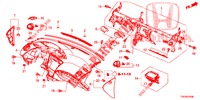INSTRUMENT PANEL UPPER (LH) for Honda CIVIC DIESEL 1.6 ELEGANCE 5 Doors 6 speed manual 2013