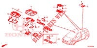 INTERIOR LIGHT  for Honda CIVIC DIESEL 1.6 ELEGANCE 5 Doors 6 speed manual 2013