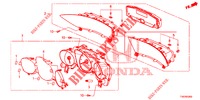 SPEEDOMETER  for Honda CIVIC DIESEL 1.6 ELEGANCE 5 Doors 6 speed manual 2013