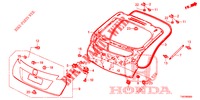 TAILGATE PANEL (2D)  for Honda CIVIC DIESEL 1.6 ELEGANCE 5 Doors 6 speed manual 2013