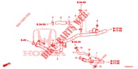 WATER HOSE/HEATER DUCT (DIESEL) for Honda CIVIC DIESEL 1.6 EXECUTIVE 5 Doors 6 speed manual 2015