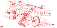 BRAKE MASTER CYLINDER/MAS TER POWER (DIESEL) (LH) for Honda CIVIC DIESEL 1.6 EXECUTIVE EURO 6 5 Doors 6 speed manual 2015