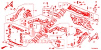 FRONT BULKHEAD/DASHBOARD  for Honda CIVIC DIESEL 1.6 EXECUTIVE 5 Doors 6 speed manual 2013