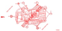 GROMMET (INFERIEUR) for Honda CIVIC DIESEL 1.6 EXECUTIVE 5 Doors 6 speed manual 2013