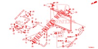 RADIATOR HOSE/RESERVE TAN K (DIESEL) (1.6L) for Honda CIVIC DIESEL 1.6 EXECUTIVE 5 Doors 6 speed manual 2013