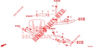 WATER HOSE/HEATER DUCT (DIESEL) (1.6L) for Honda CIVIC DIESEL 1.6 EXECUTIVE 5 Doors 6 speed manual 2013