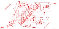 AIR CONDITIONER (FLEXIBLES/TUYAUX) (DIESEL) (LH) for Honda CIVIC DIESEL 1.6 EXECUTIVE 5 Doors 6 speed manual 2014