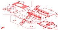 REAR FLOOR BOX  for Honda CIVIC DIESEL 1.6 EXECUTIVE 5 Doors 6 speed manual 2014