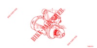 STARTER MOTOR (DENSO) (DIESEL) for Honda CIVIC DIESEL 1.6 EXECUTIVE 5 Doors 6 speed manual 2014