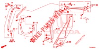 AIR CONDITIONER (DURITES/TUYAUX) (LH) for Honda CIVIC 1.8 EXECUTIVE 5 Doors 6 speed manual 2015