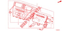 AUDIO UNIT (1) for Honda CIVIC 1.8 EXECUTIVE 5 Doors 6 speed manual 2015