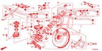 BRAKE MASTER CYLINDER/MAS TER POWER (LH) for Honda CIVIC 1.8 EXECUTIVE 5 Doors 6 speed manual 2015