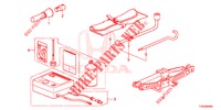 TOOLS/JACK  for Honda CIVIC 1.8 EXECUTIVE 5 Doors 6 speed manual 2015