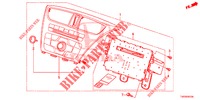 AUDIO UNIT  for Honda CIVIC 1.8 EXECUTIVE 5 Doors 6 speed manual 2012