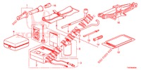 TOOLS/JACK  for Honda CIVIC 1.8 EXECUTIVE 5 Doors 6 speed manual 2012