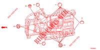 GROMMET (INFERIEUR) for Honda CIVIC 1.8 EXECUTIVE 5 Doors 5 speed automatic 2013