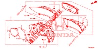 SPEEDOMETER  for Honda CIVIC 1.8 EXECUTIVE 5 Doors 5 speed automatic 2013