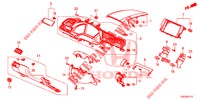 INSTRUMENT GARNISH (COTE DE CONDUCTEUR) (LH) for Honda CIVIC 1.0 EXECUTIVE NAVI 5 Doors 6 speed manual 2017