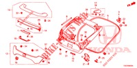 TAILGATE PANEL (2D)  for Honda CIVIC 1.0 EXECUTIVE NAVI 5 Doors 6 speed manual 2017