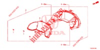 SPEEDOMETER  for Honda CIVIC 1.0 EXCLUSIVE NAVI 5 Doors 6 speed manual 2017