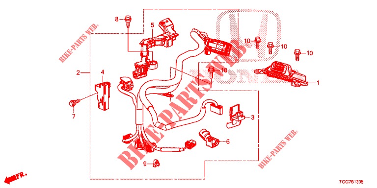 TRANSMISSION CONTROL (1,0 L) for Honda CIVIC 1.0 EXCLUSIVE NAVI 5 Doors full automatic 2017