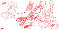 FRONT SEAT/SEATBELTS (D.) (LH) for Honda NSX 3.5 FIF 2 Doors DCT 2019
