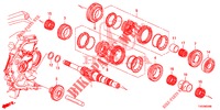 MAINSHAFT  for Honda CIVIC 1.8 EXECUTIVE TUNER LESS 5 Doors 5 speed automatic 2013
