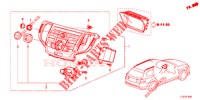CENTER MODULE (NAVIGATION) for Honda ACCORD TOURER 2.0 EXECUTIVE 5 Doors 6 speed manual 2015