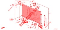 AIR CONDITIONER (CONDENSATEUR) (DIESEL) for Honda ACCORD TOURER 2.0 S 5 Doors 6 speed manual 2015
