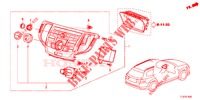 CENTER MODULE (NAVIGATION) for Honda ACCORD TOURER 2.0 S 5 Doors 6 speed manual 2015