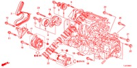 ENGINE MOUNTING BRACKET (2.4L) for Honda ACCORD TOURER 2.0 S 5 Doors 6 speed manual 2015