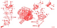 ENGINE MOUNTS (DIESEL) (AT) for Honda ACCORD TOURER 2.0 S 5 Doors 6 speed manual 2015