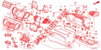 INSTRUMENT GARNISH (COTE DE PASSAGER) (LH) for Honda ACCORD TOURER 2.0 S 5 Doors 6 speed manual 2015